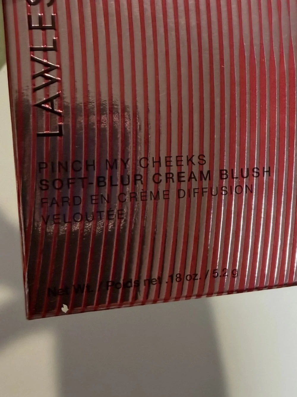 LAWLESS Pinch My Cheeks Soft-Blur Cream Blush -VALENTINE